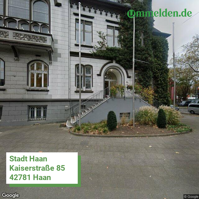 051580008008 streetview amt Haan Stadt