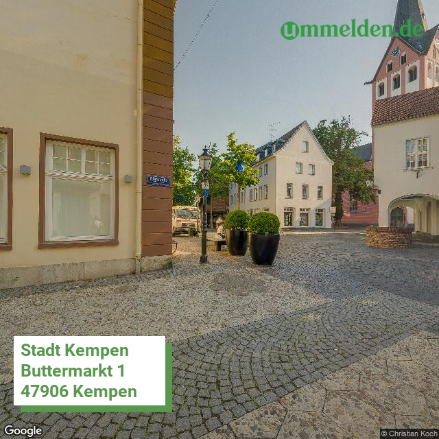 051660012012 streetview amt Kempen Stadt