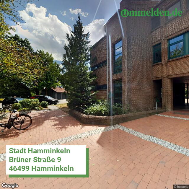 051700012012 streetview amt Hamminkeln Stadt