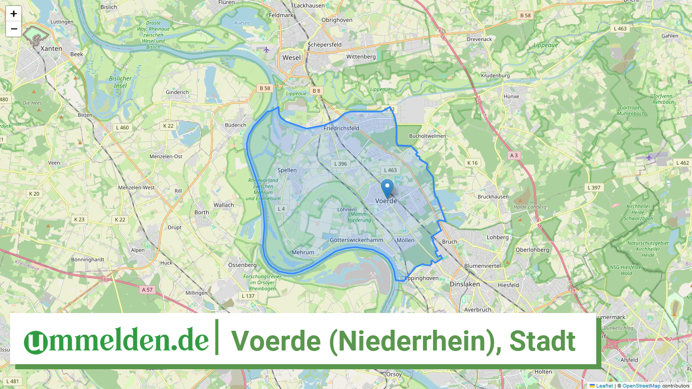 051700044044 Voerde Niederrhein Stadt