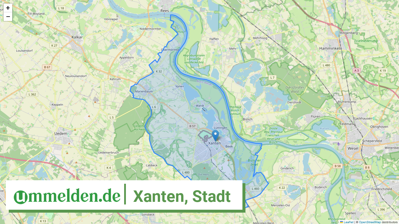 051700052052 Xanten Stadt