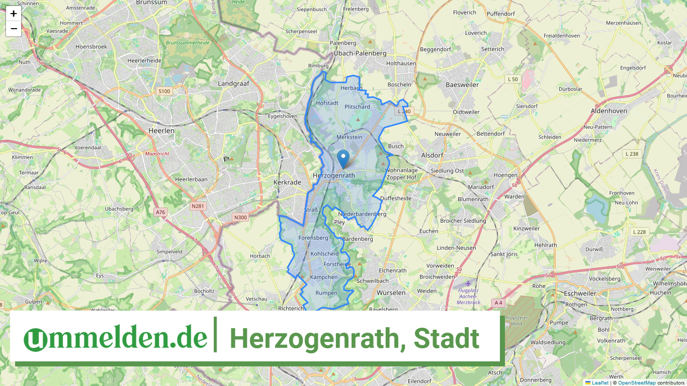 053340016016 Herzogenrath Stadt