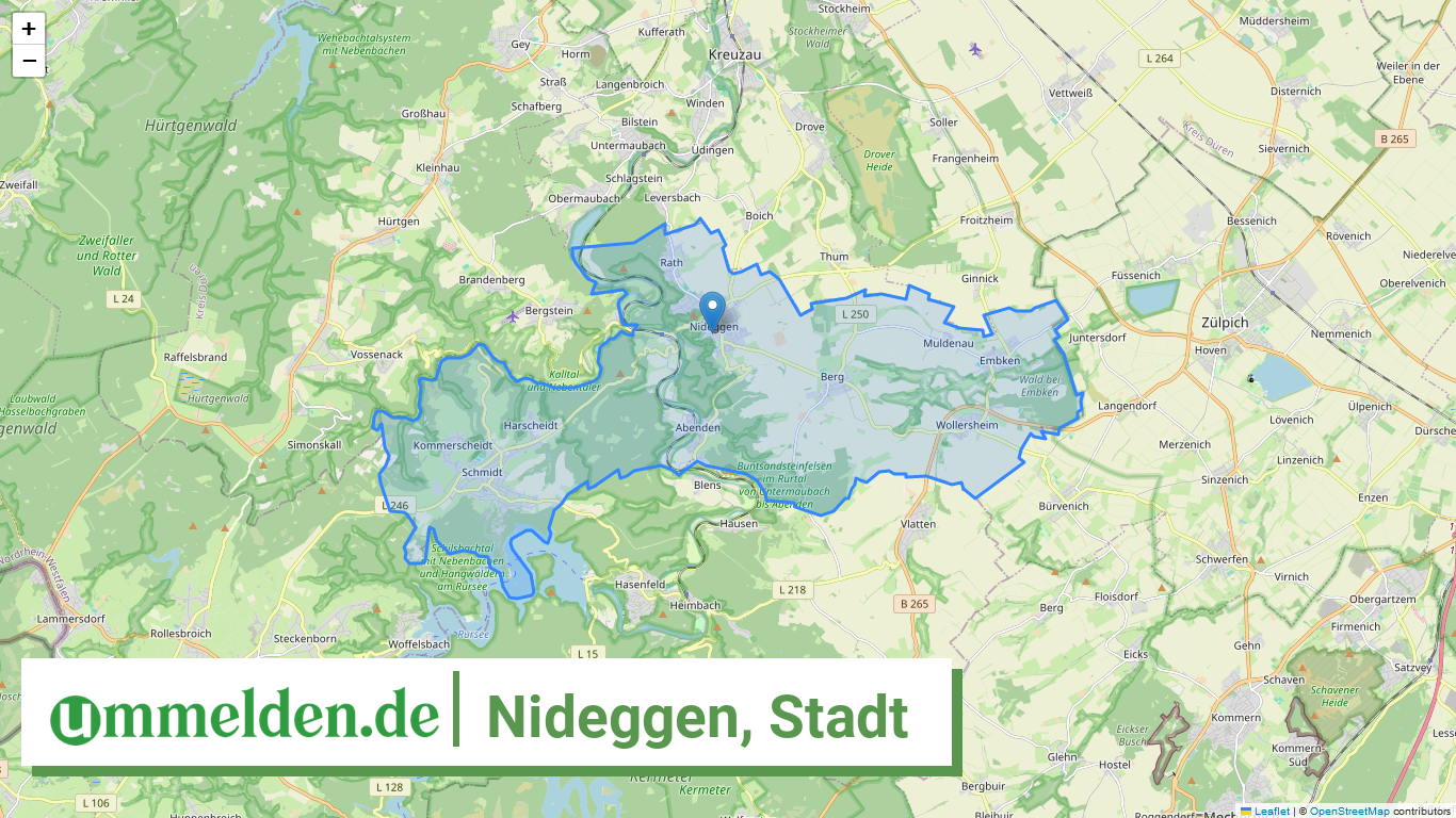 053580044044 Nideggen Stadt