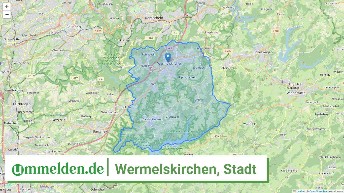 053780032032 Wermelskirchen Stadt