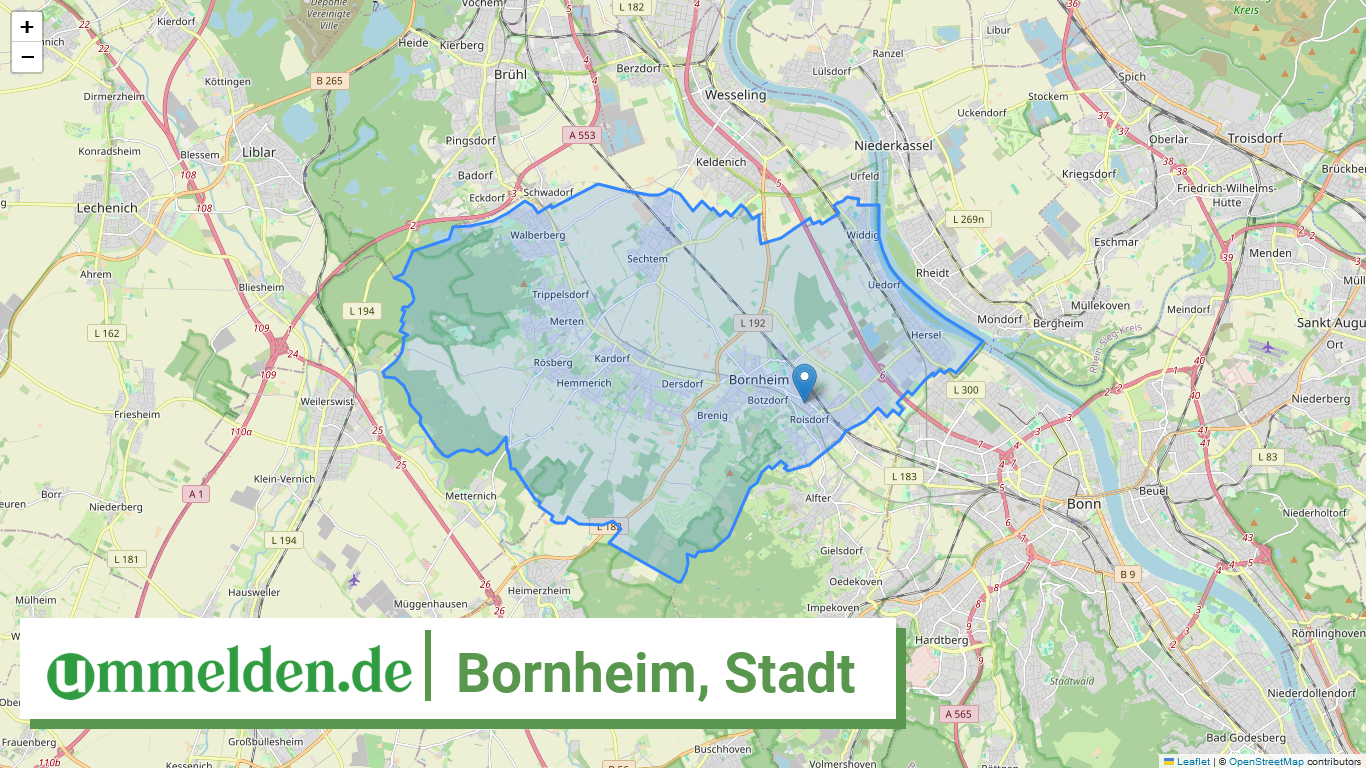 053820012012 Bornheim Stadt