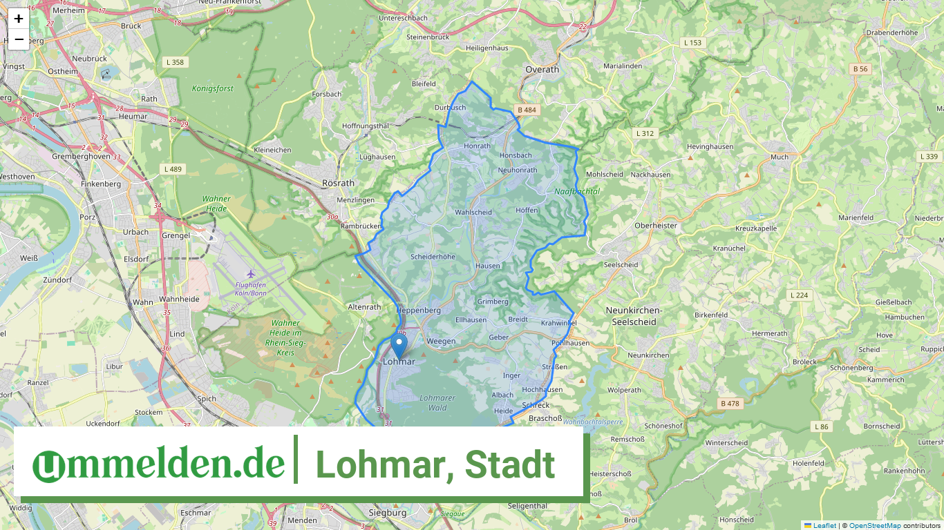 053820028028 Lohmar Stadt