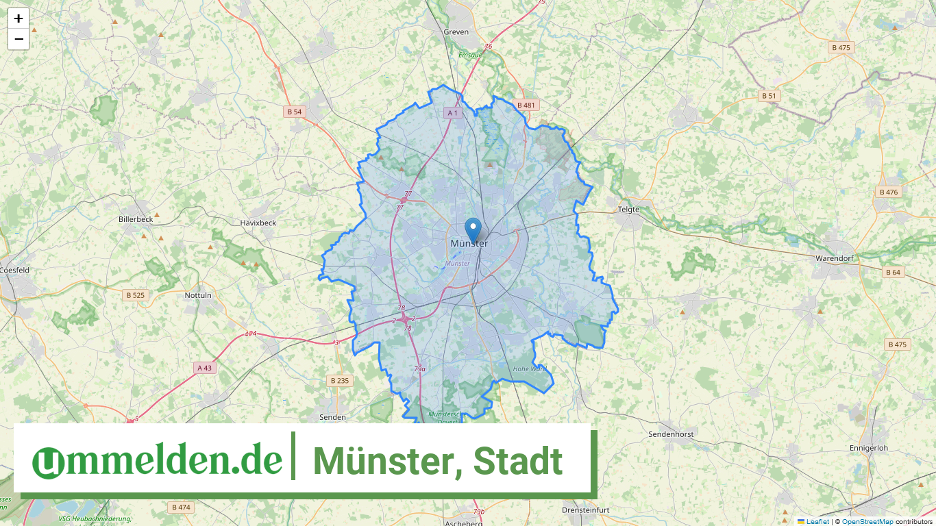 055150000000 Muenster Stadt