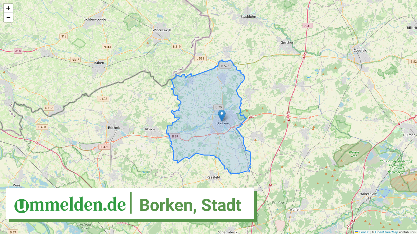 055540012012 Borken Stadt