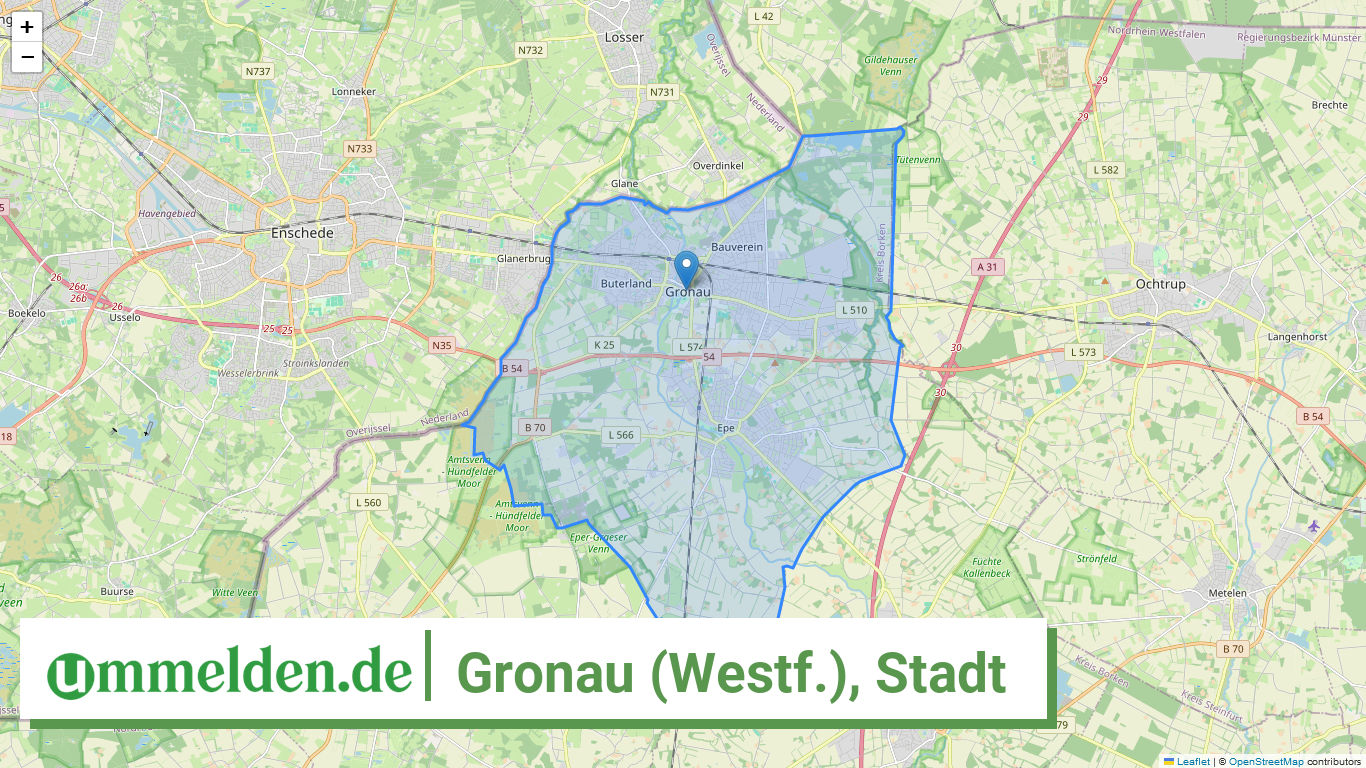 055540020020 Gronau Westf. Stadt