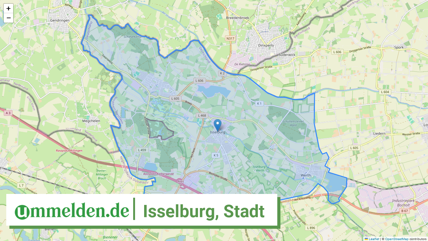 055540032032 Isselburg Stadt