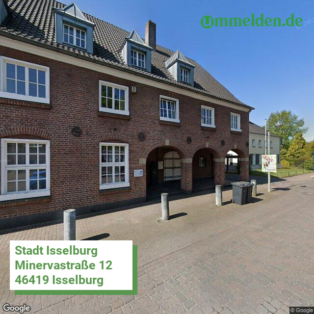 055540032032 streetview amt Isselburg Stadt