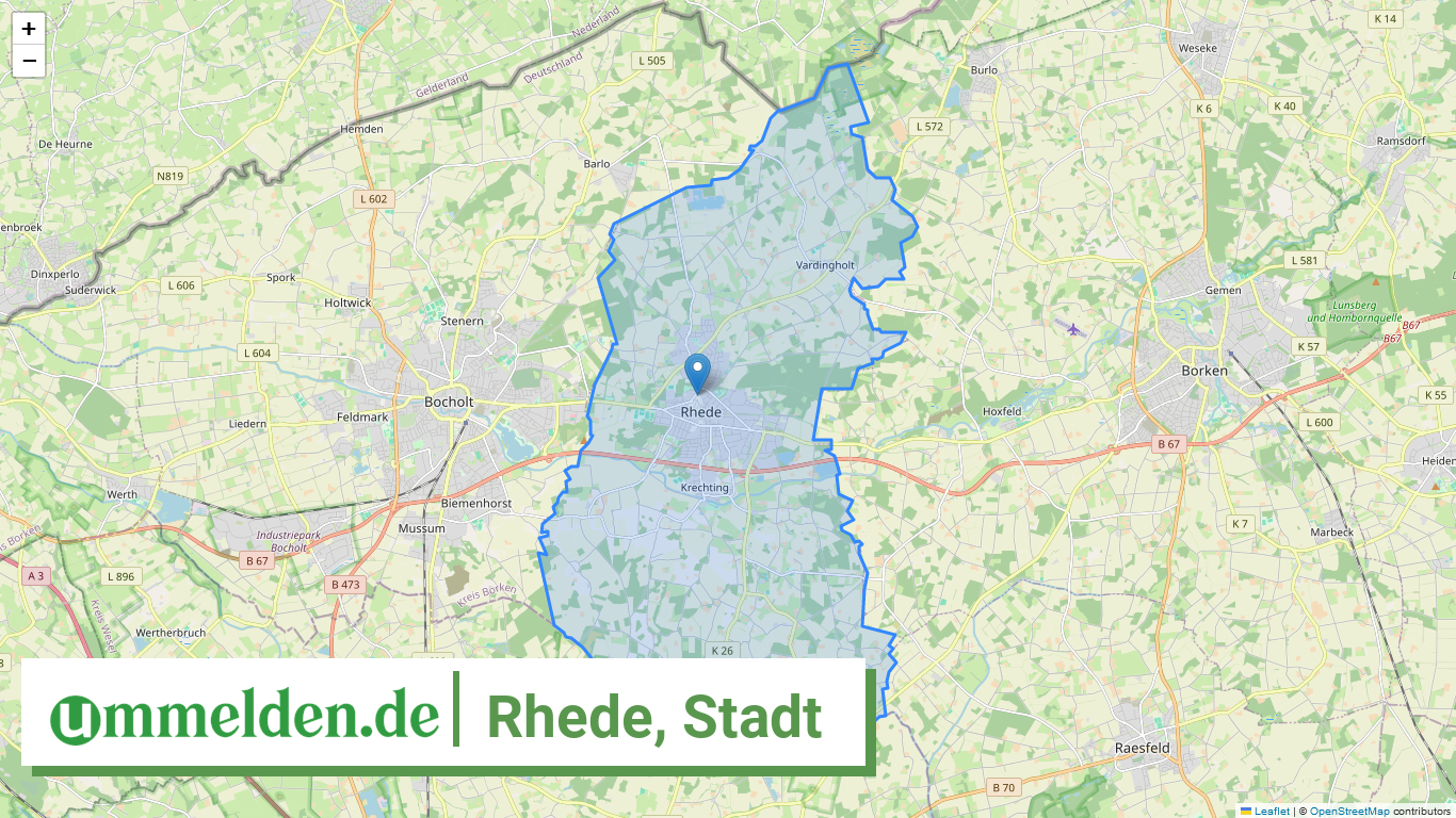 055540048048 Rhede Stadt