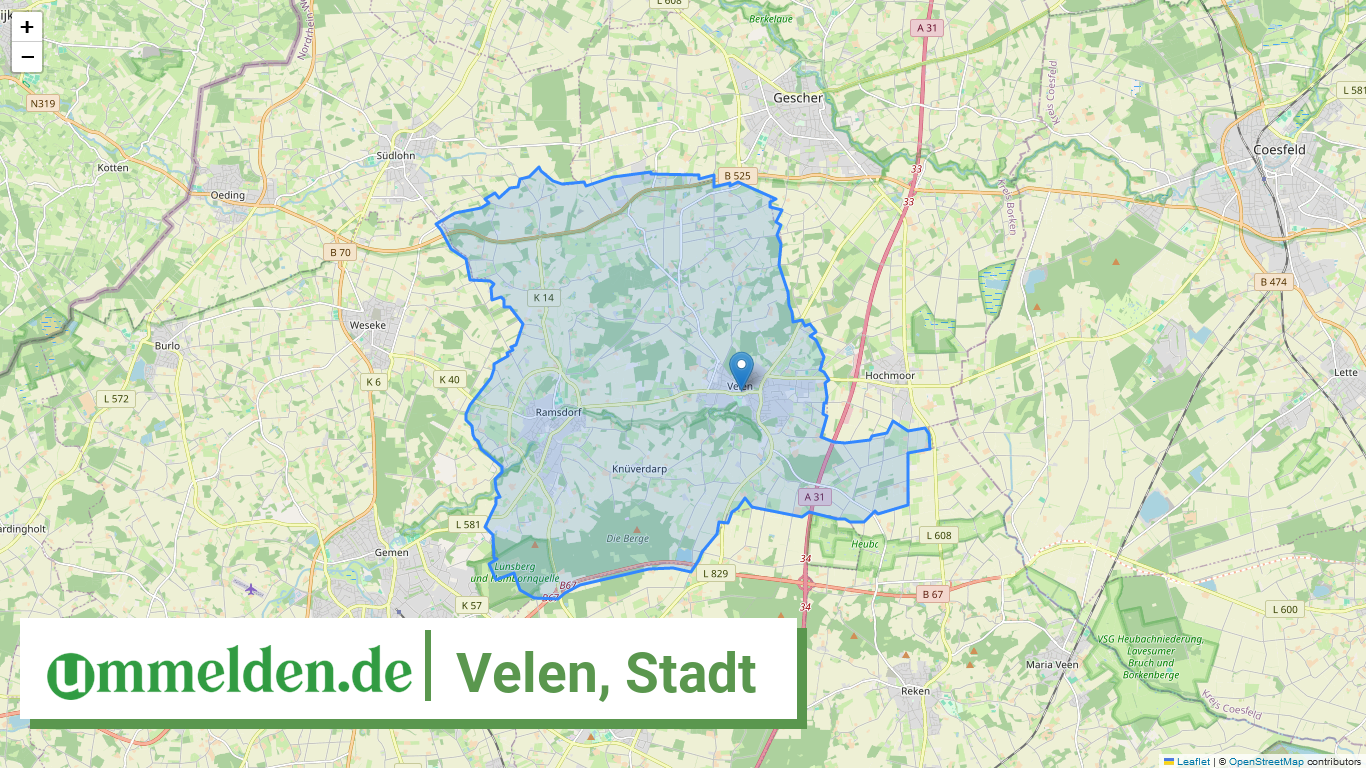 055540064064 Velen Stadt