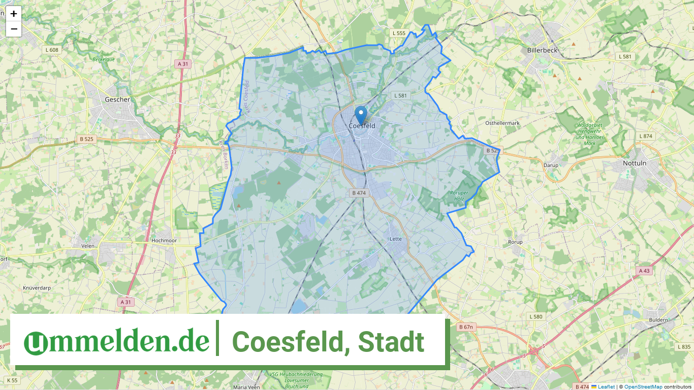 055580012012 Coesfeld Stadt