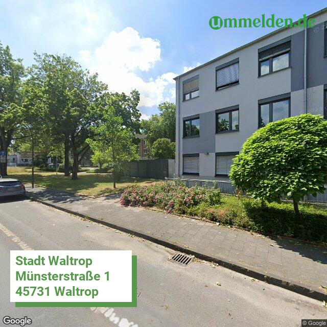 055620036036 streetview amt Waltrop Stadt