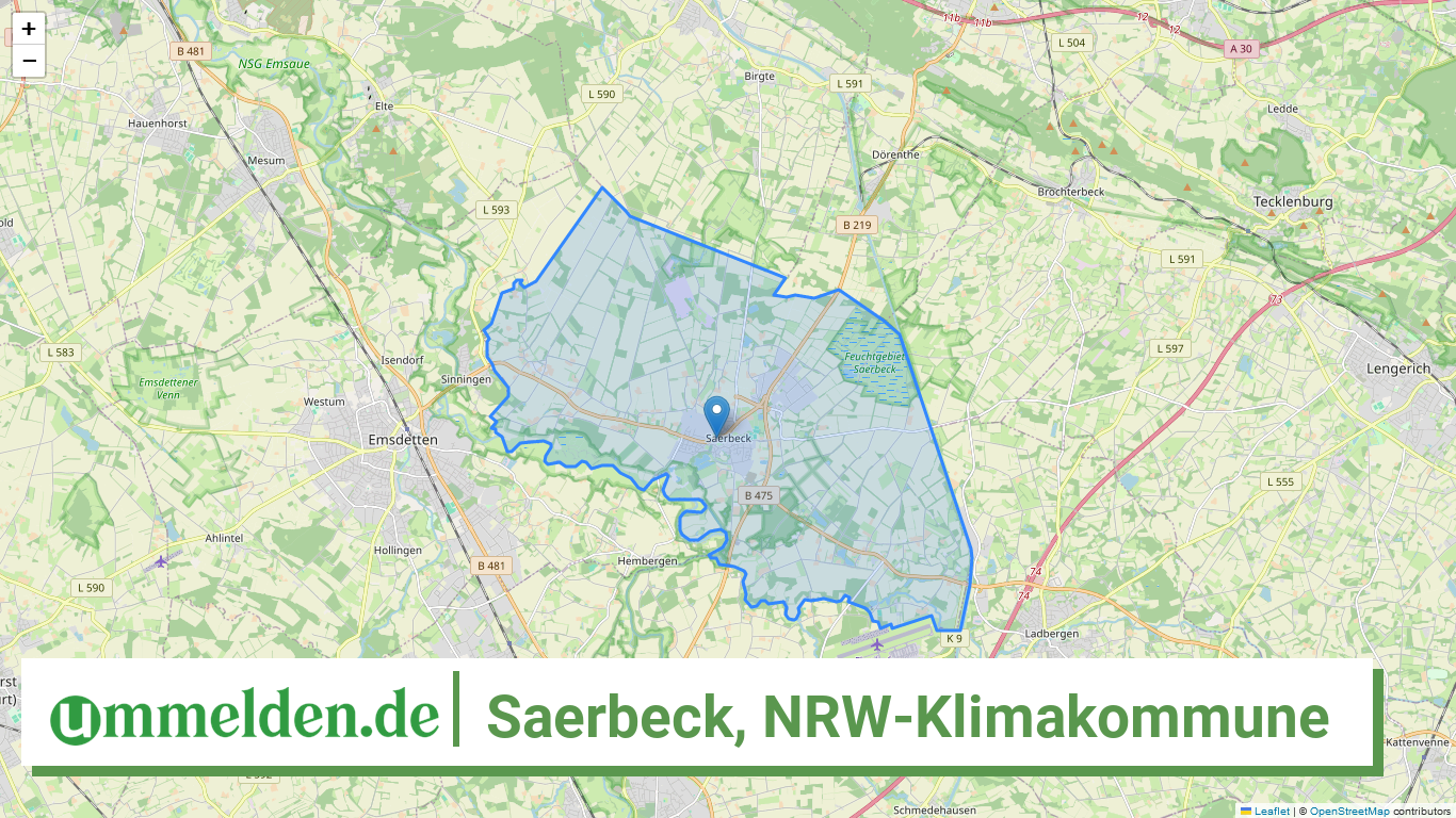 055660080080 Saerbeck NRW Klimakommune