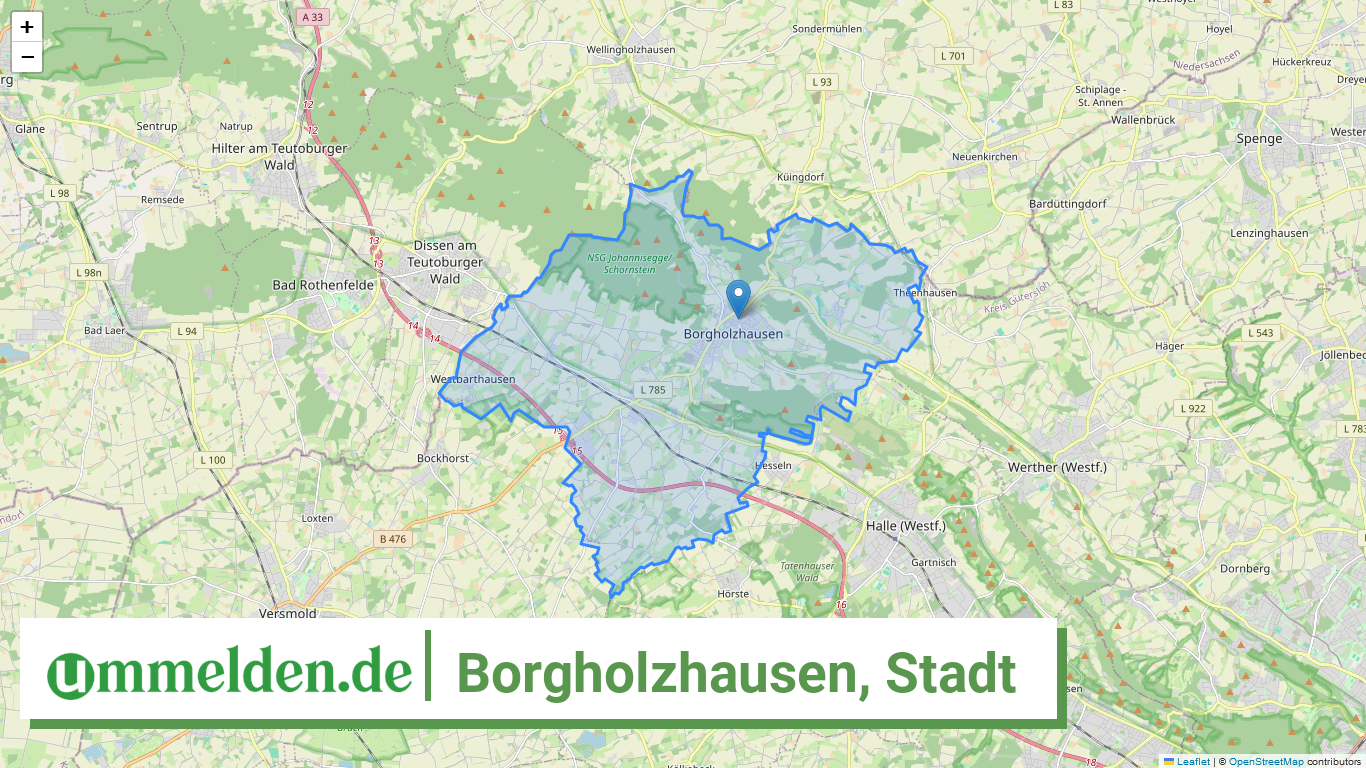 057540004004 Borgholzhausen Stadt