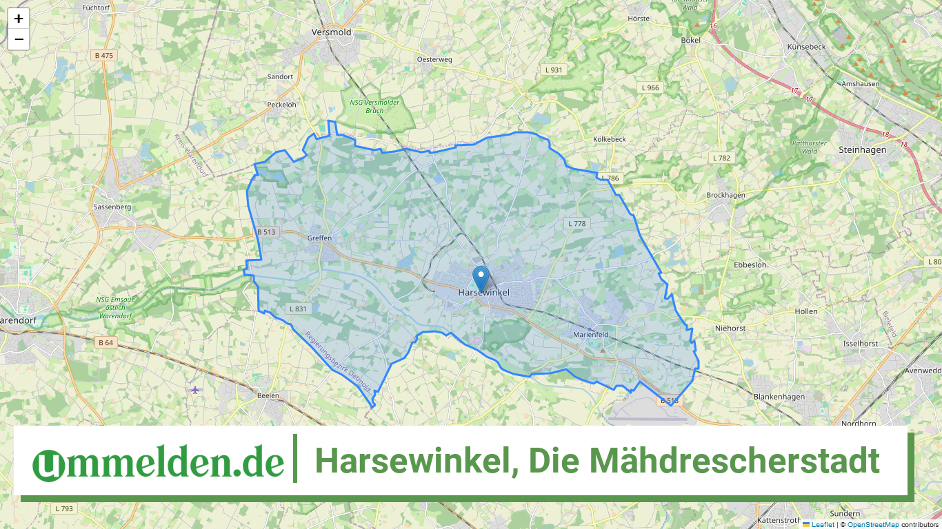 057540016016 Harsewinkel Die Maehdrescherstadt