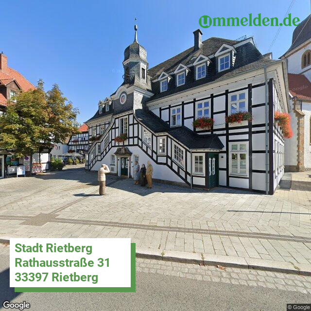 057540032032 streetview amt Rietberg Stadt