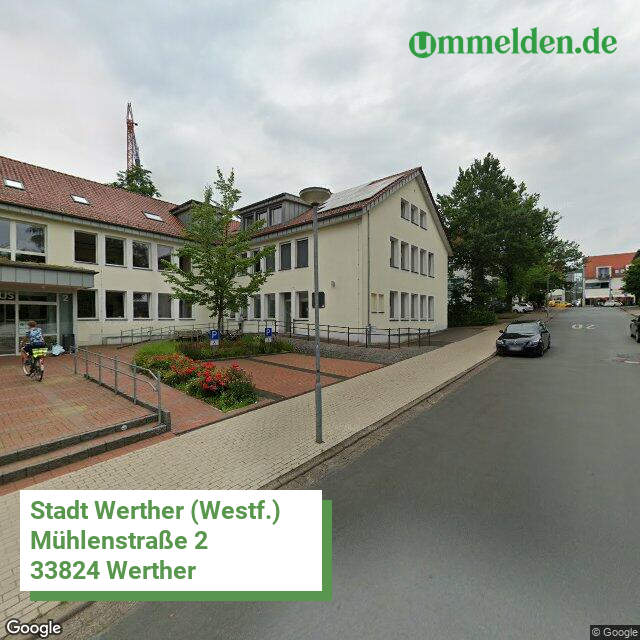 057540052052 streetview amt Werther Westf. Stadt