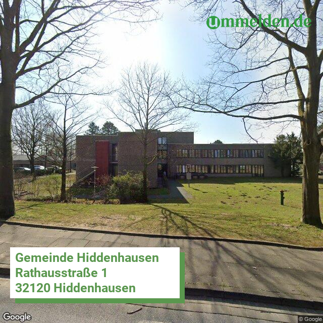 057580016016 streetview amt Hiddenhausen