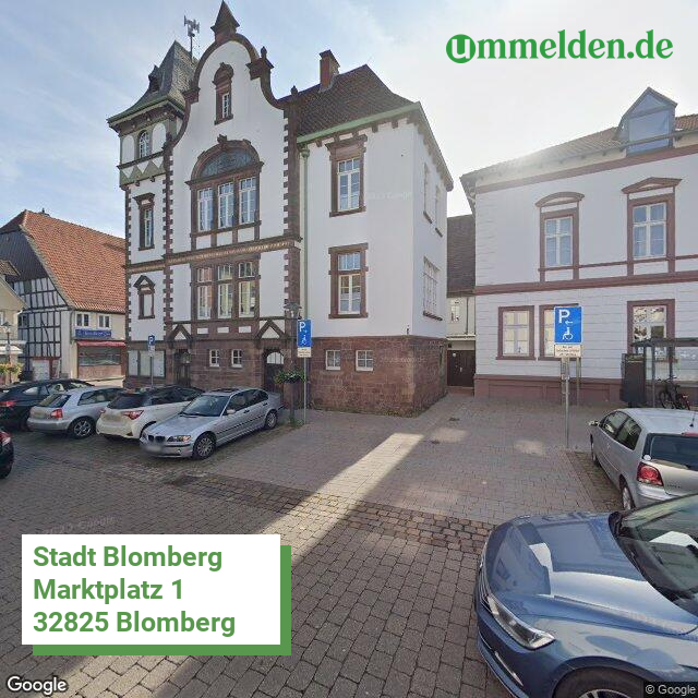 057660016016 streetview amt Blomberg Stadt