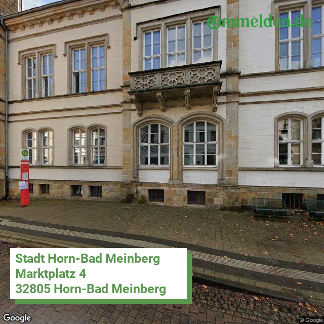 057660032032 streetview amt Horn Bad Meinberg Stadt