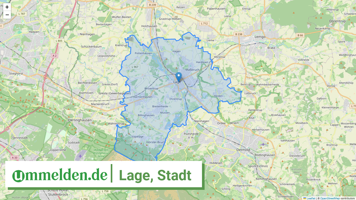 057660040040 Lage Stadt