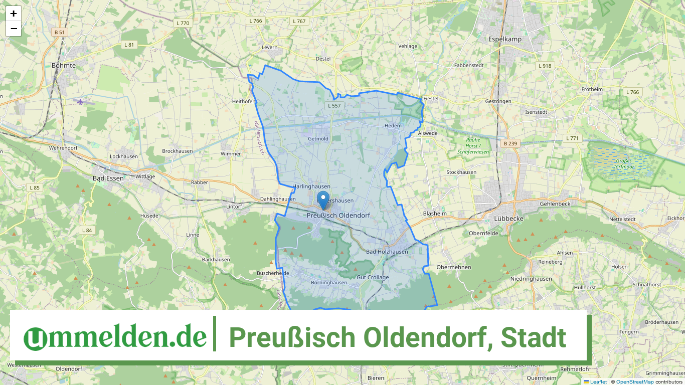 057700036036 Preussisch Oldendorf Stadt