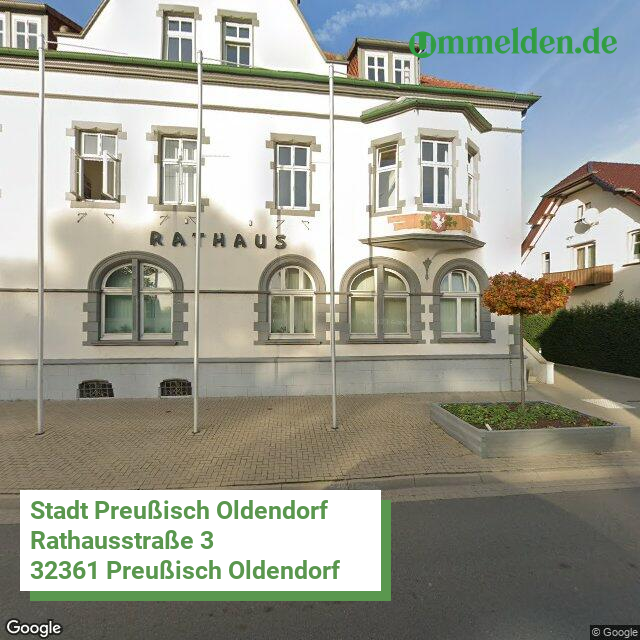 057700036036 streetview amt Preussisch Oldendorf Stadt