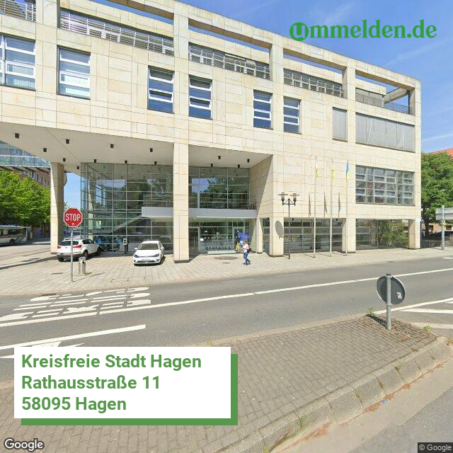 059140000000 streetview amt Hagen Stadt der FernUniversitaet