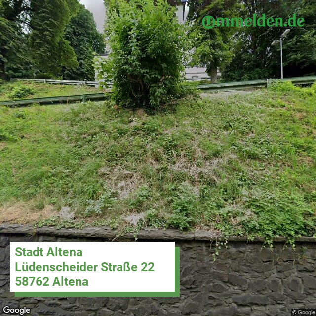 059620004004 streetview amt Altena Stadt