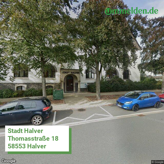 059620012012 streetview amt Halver Stadt