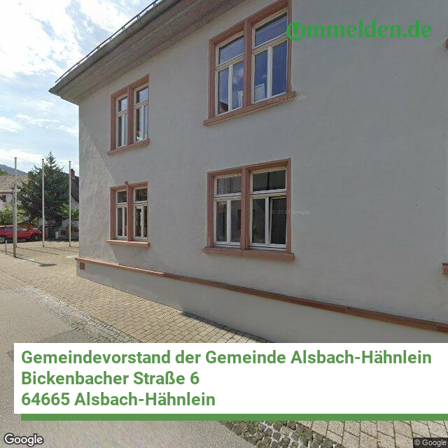 064320001001 streetview amt Alsbach Haehnlein