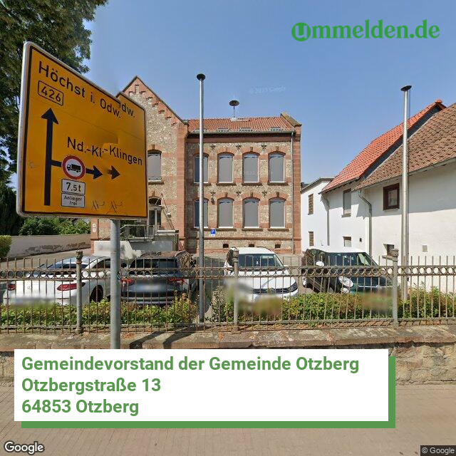 064320017017 streetview amt Otzberg