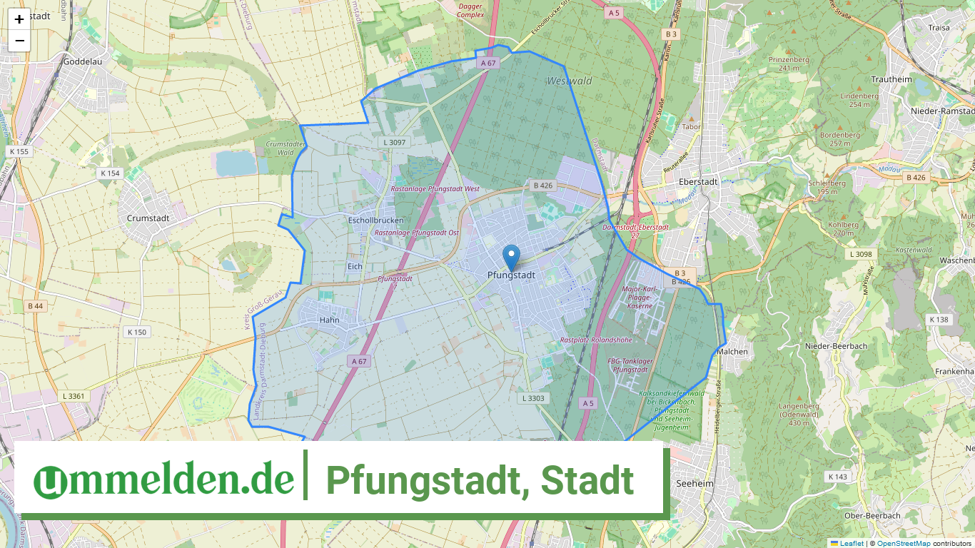 064320018018 Pfungstadt Stadt