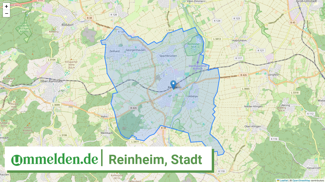 064320019019 Reinheim Stadt