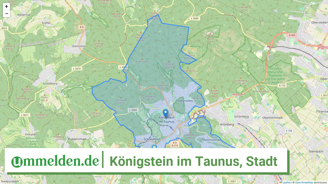 064340005005 Koenigstein im Taunus Stadt