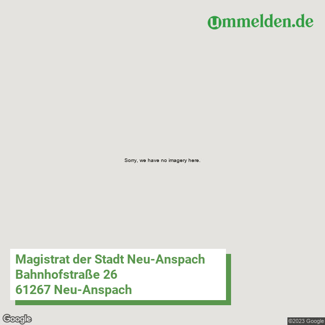 064340007007 streetview amt Neu Anspach Stadt