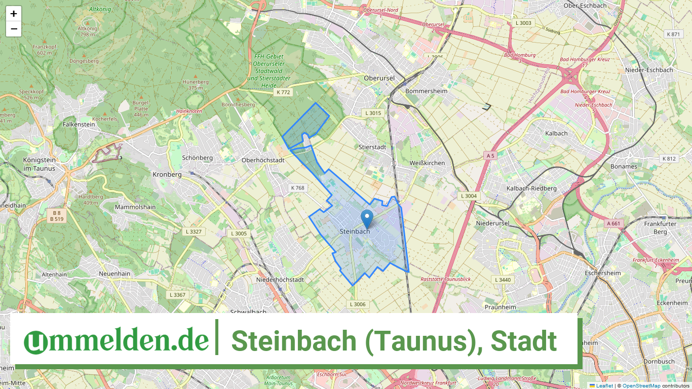 064340010010 Steinbach Taunus Stadt