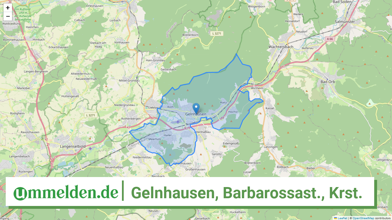 064350010010 Gelnhausen Barbarossast. Krst