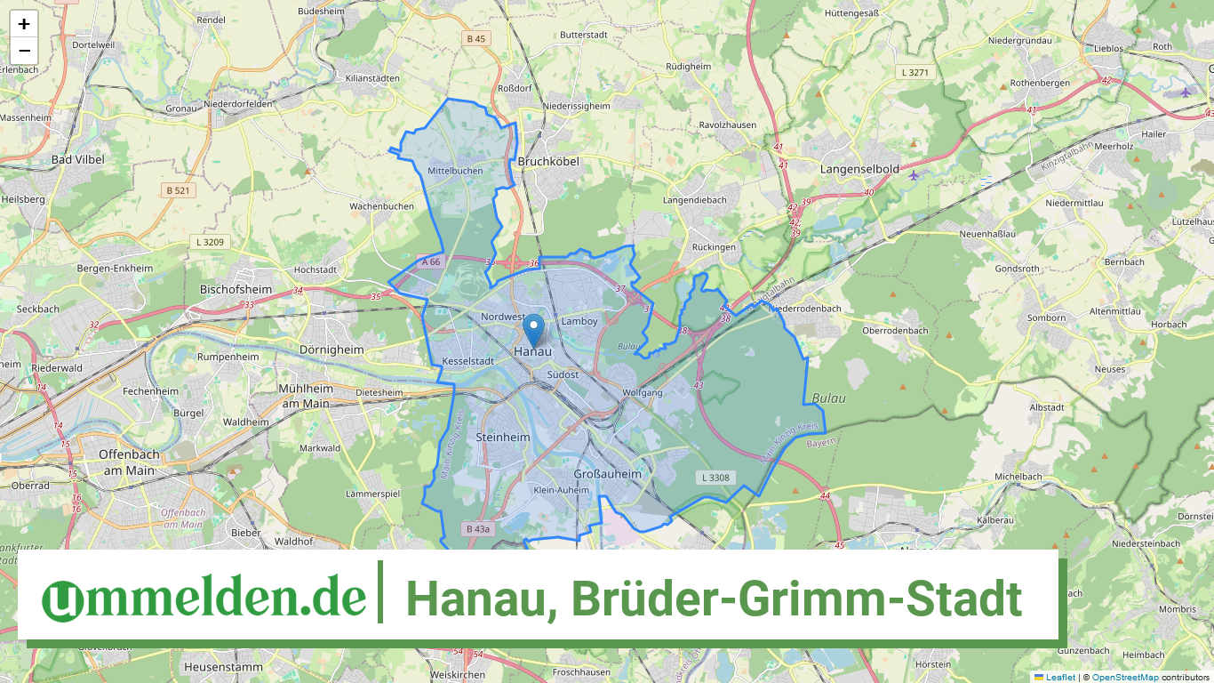 064350014014 Hanau Brueder Grimm Stadt