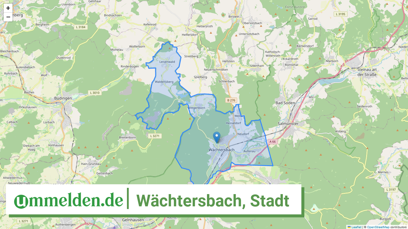 064350029029 Waechtersbach Stadt