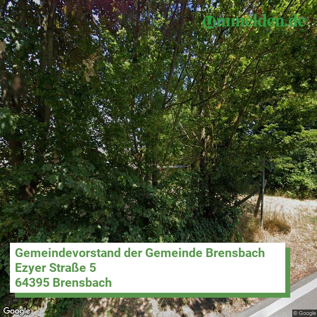 064370003003 streetview amt Brensbach