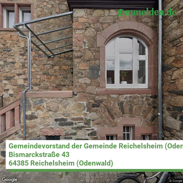 064370013013 streetview amt Reichelsheim Odenwald