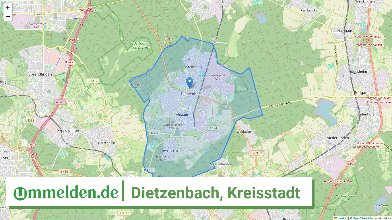 064380001001 Dietzenbach Kreisstadt