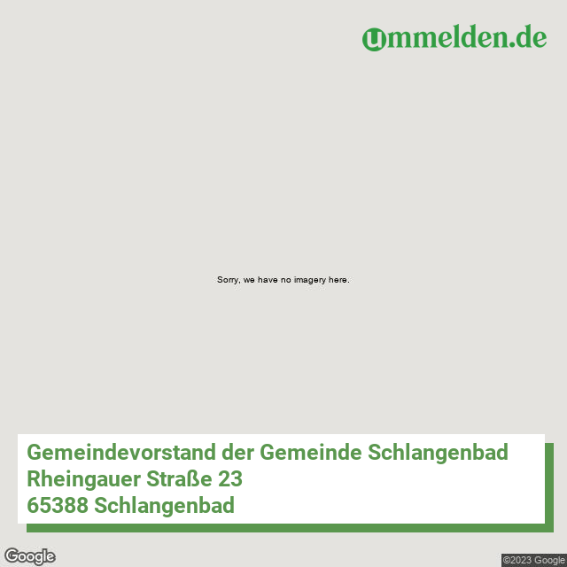 064390014014 streetview amt Schlangenbad