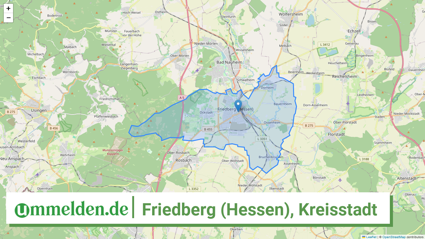 064400008008 Friedberg Hessen Kreisstadt