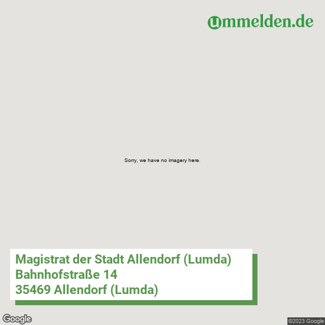 065310001001 streetview amt Allendorf Lumda Stadt