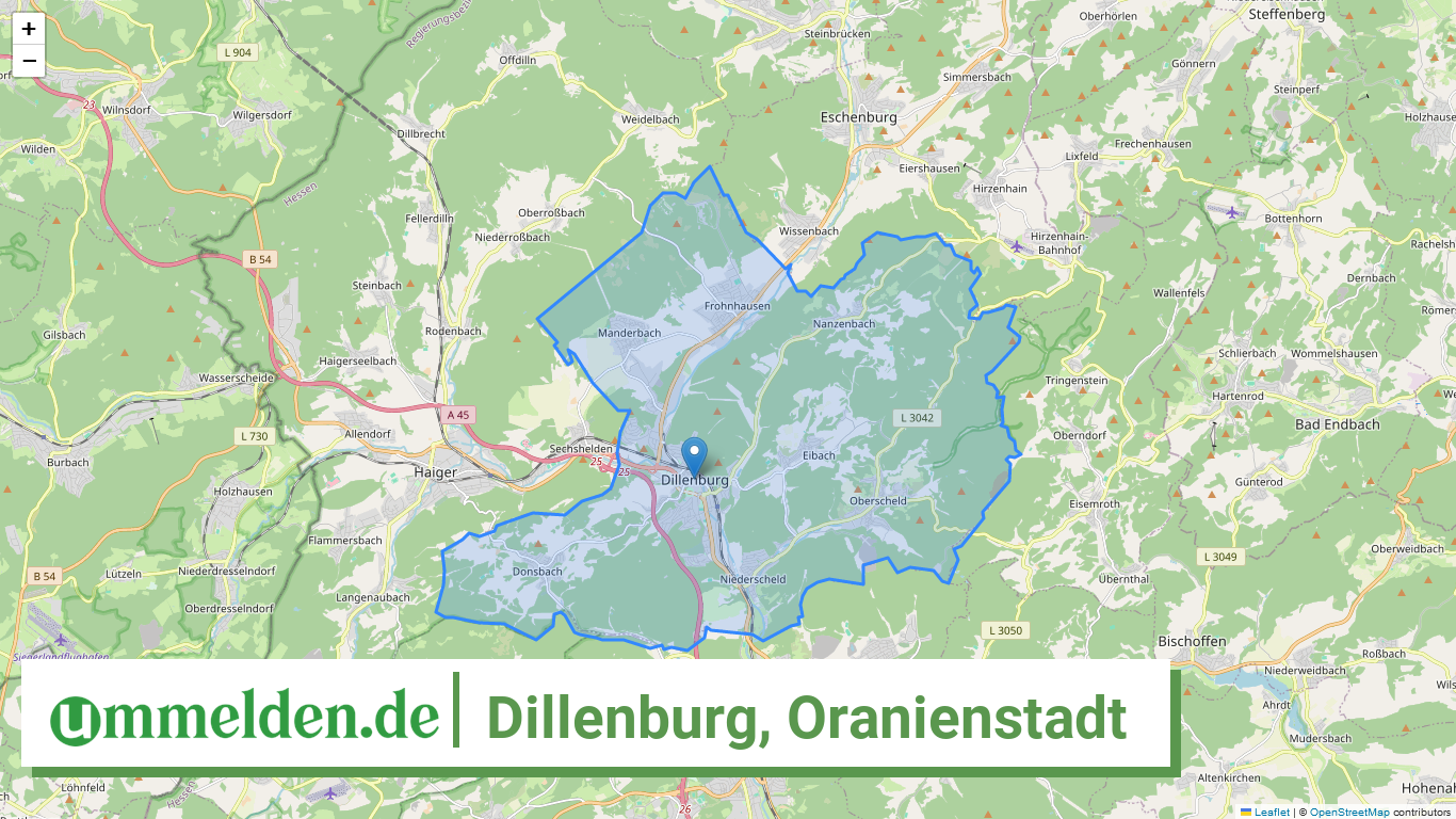 065320006006 Dillenburg Oranienstadt